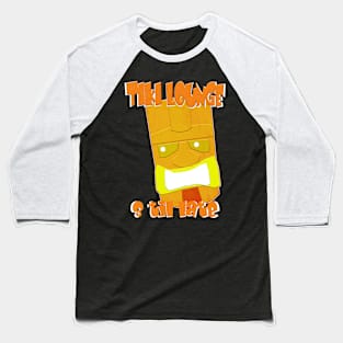 Tiki Lounge Flyer Baseball T-Shirt